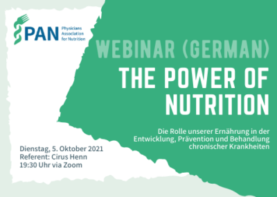 (German) Webinar – The Power of Nutrition