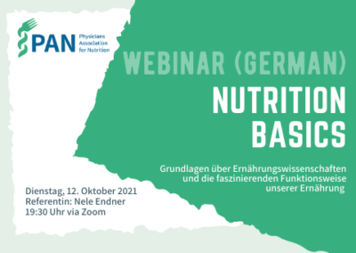 (German) Webinar – Nutrition Basics