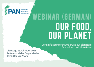 (German) Webinar – Our Food, Our Planet