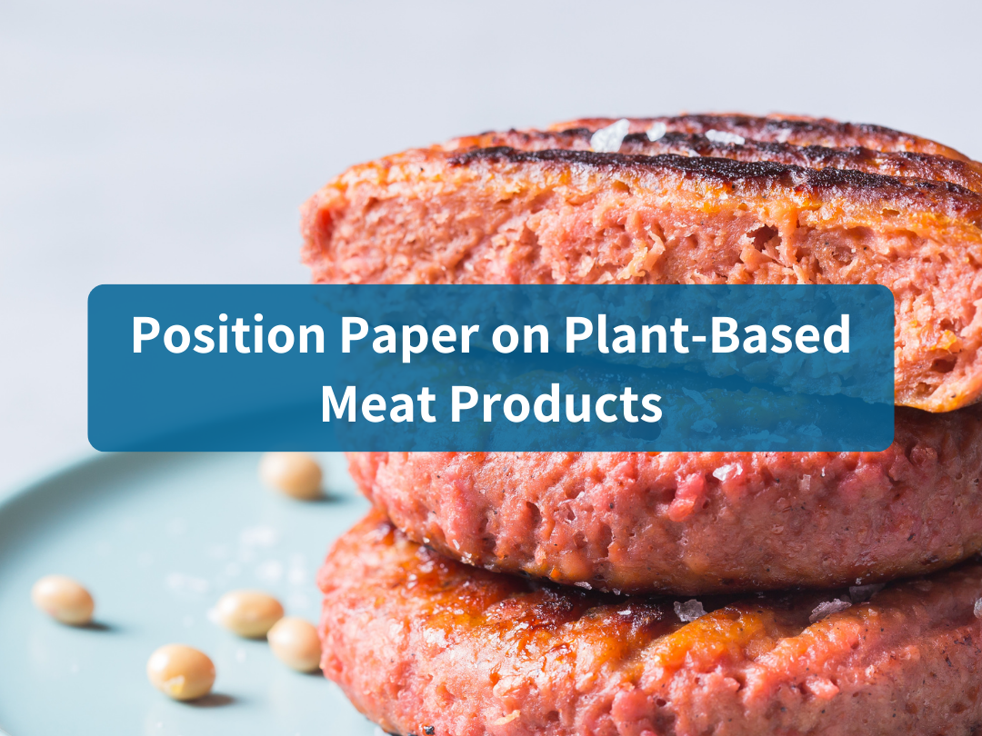 Position Paper on Plant-Based Meat Products